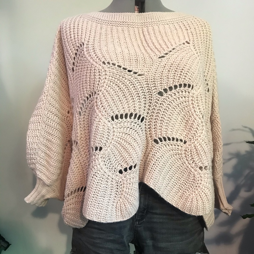 Pale pink sweater